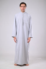 جلابيه ياقه ساده