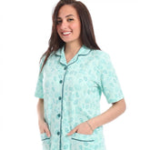 بيجاما مفتوحه صيفي حريمي نص كم - 2525
