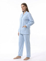 Women's Pajama - Classic Milton 2740 - BabyBlue 26