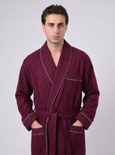 Men's Robe - Burgundy