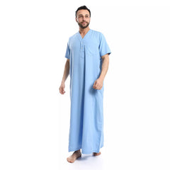 جلابيه رجالي نص كم