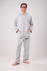 بيجاما كستور - زيتي مقلم 2