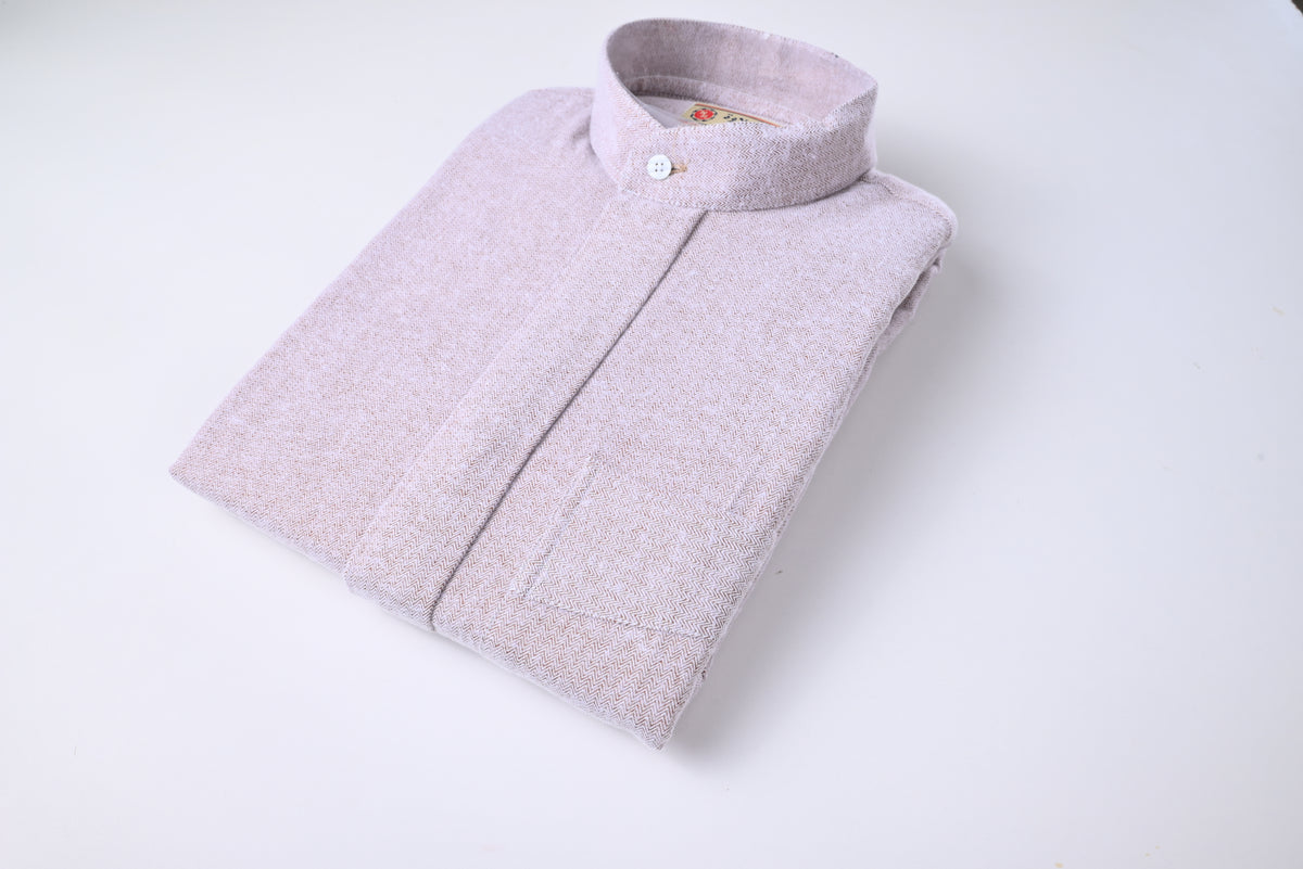 جلابيه ياقه ساده