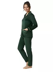 بيجامه حريمي اخضر - 2505