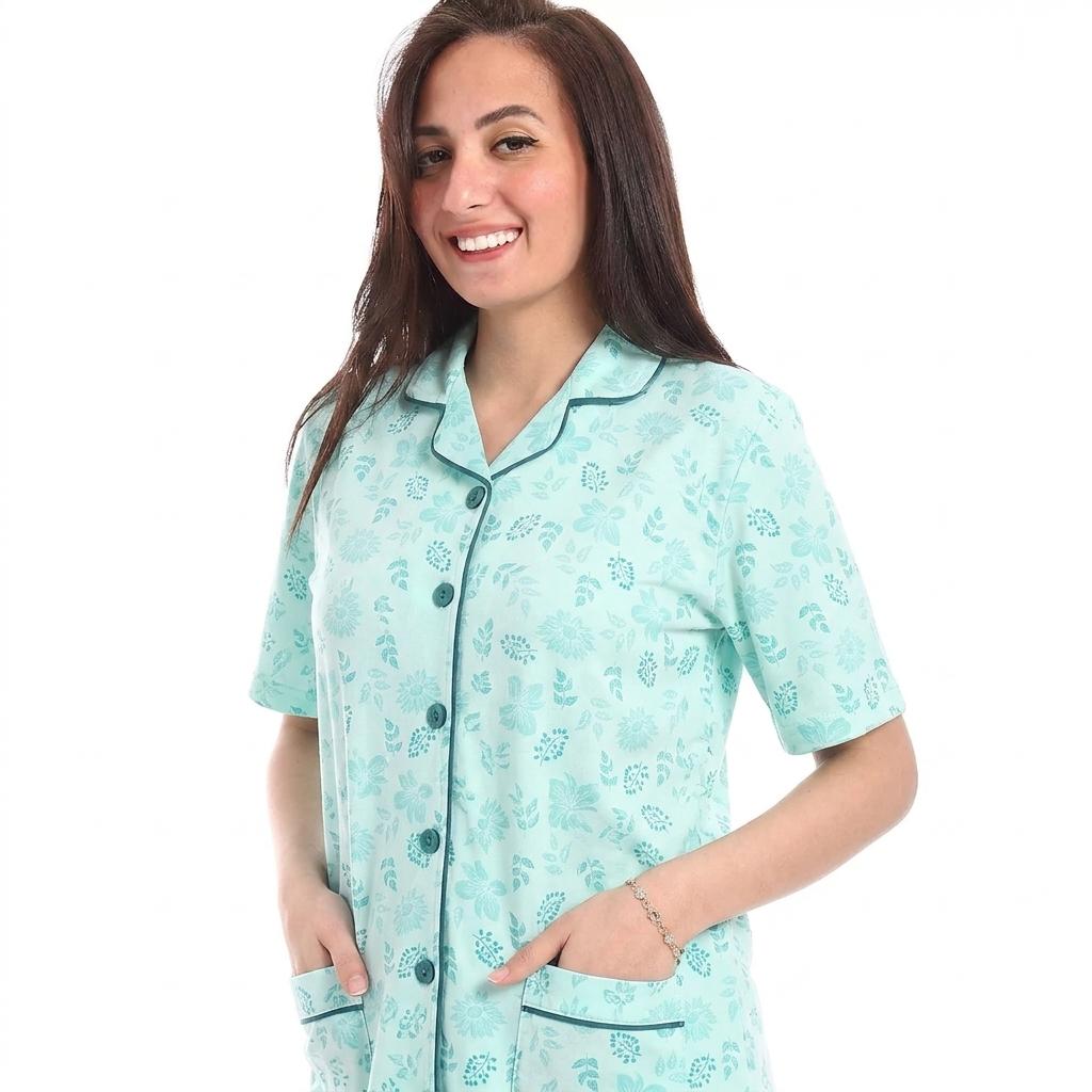 بيجاما مفتوحه صيفي حريمي نص كم - 2525