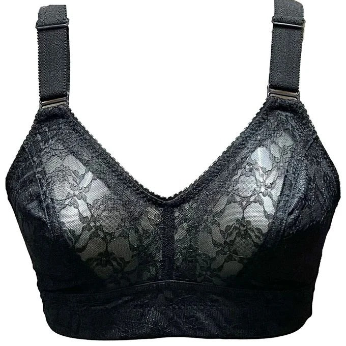 Lasso Women's Lace Bra - Black