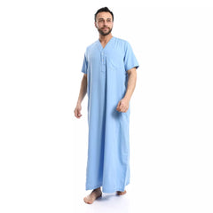 جلابيه رجالي نص كم