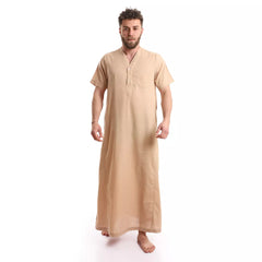 جلابيه رجالي نص كم